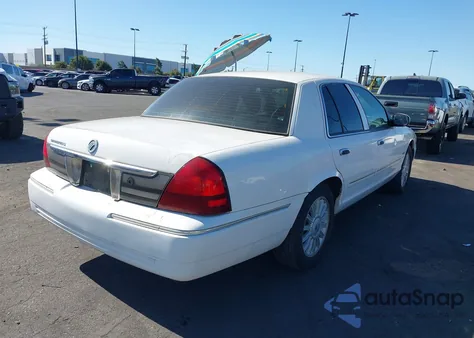 2010 Mercury Grand Marquis Ls (Fleet Only) из США, поврежденный, VIN 2MEBM7FV2AX636705